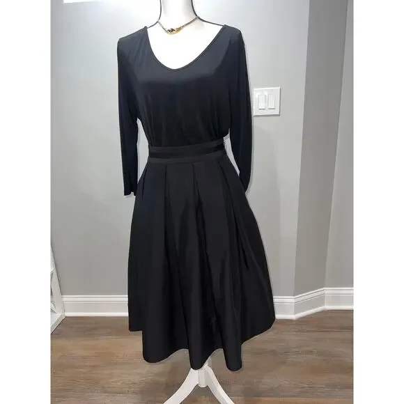 White House Black Market Skirt, Size 4 – Elegant Black, Delicate & Sophisticated - Picture 1 of 16